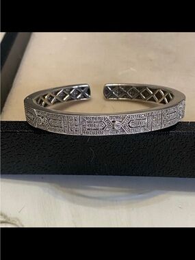 Sterling Silver Diamond Bracelet 925